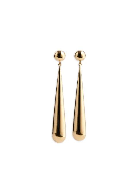 sphere drop earrings by LIE STUDIO
