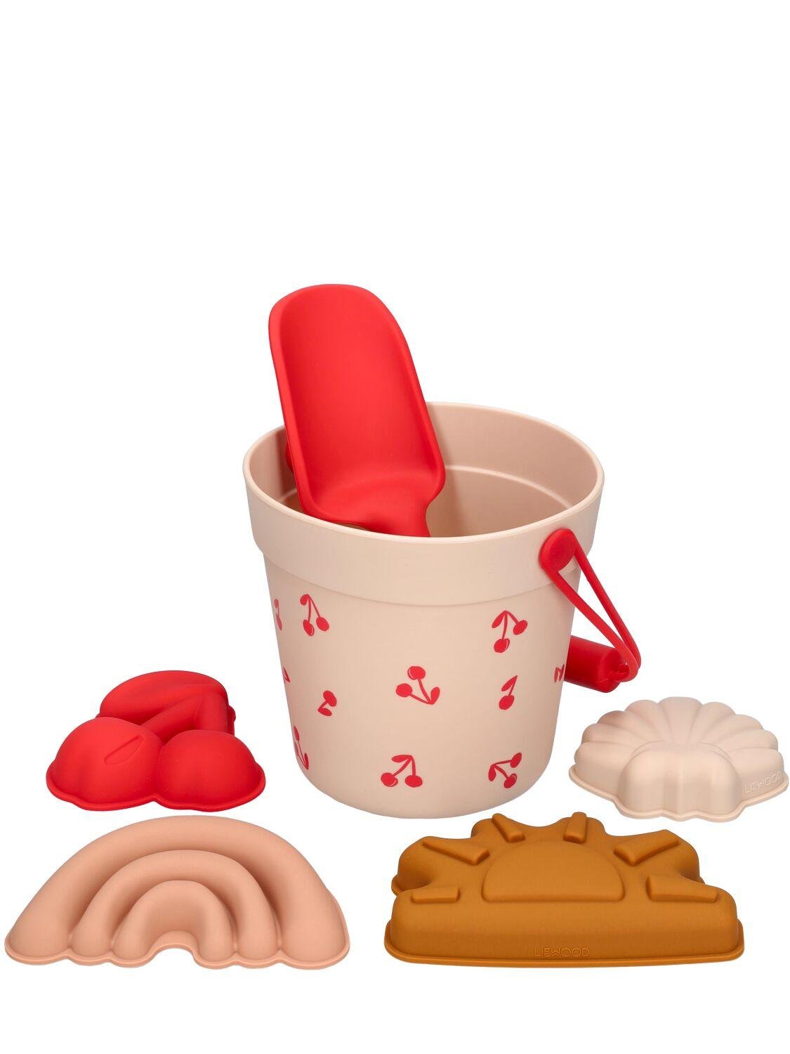 Cherry Print Silicone Beach Set by LIEWOOD