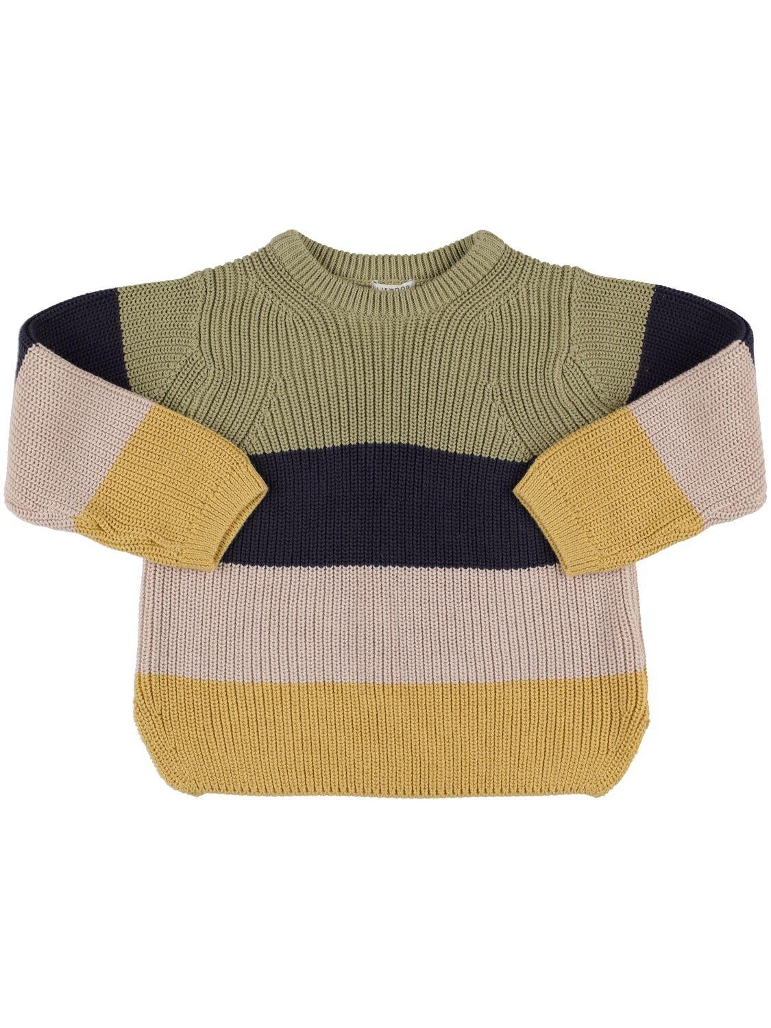 Cotton Knit Sweater by LIEWOOD