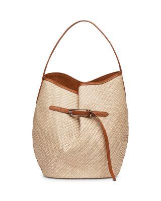 Large Belted Bucket Bag by LIFFNER
