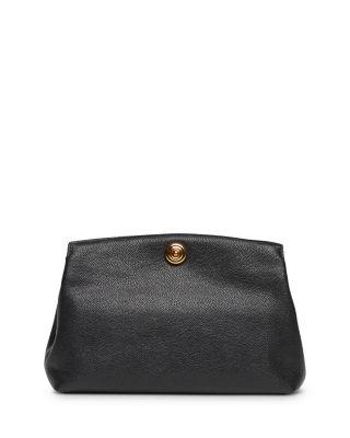 Medium Pushlock Leather Pouch by LIFFNER