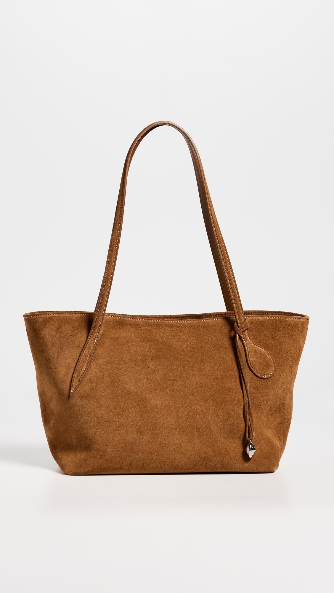Sprout Suede Midi Tote Bag by LIFFNER