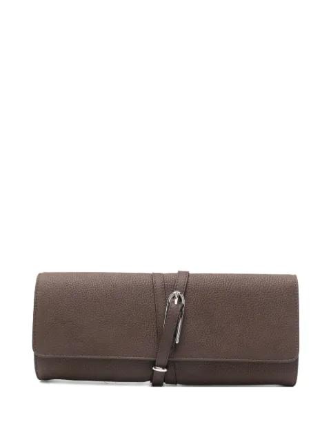 belted clutch bag by LIFFNER