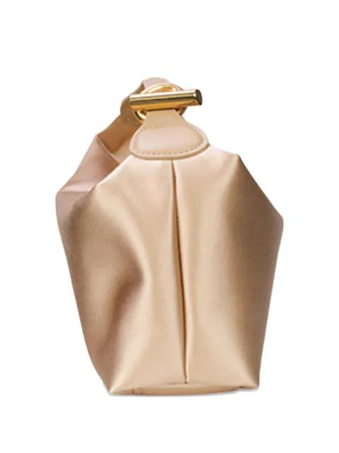 pillow pouch golden hardware tote bag by LIFFNER