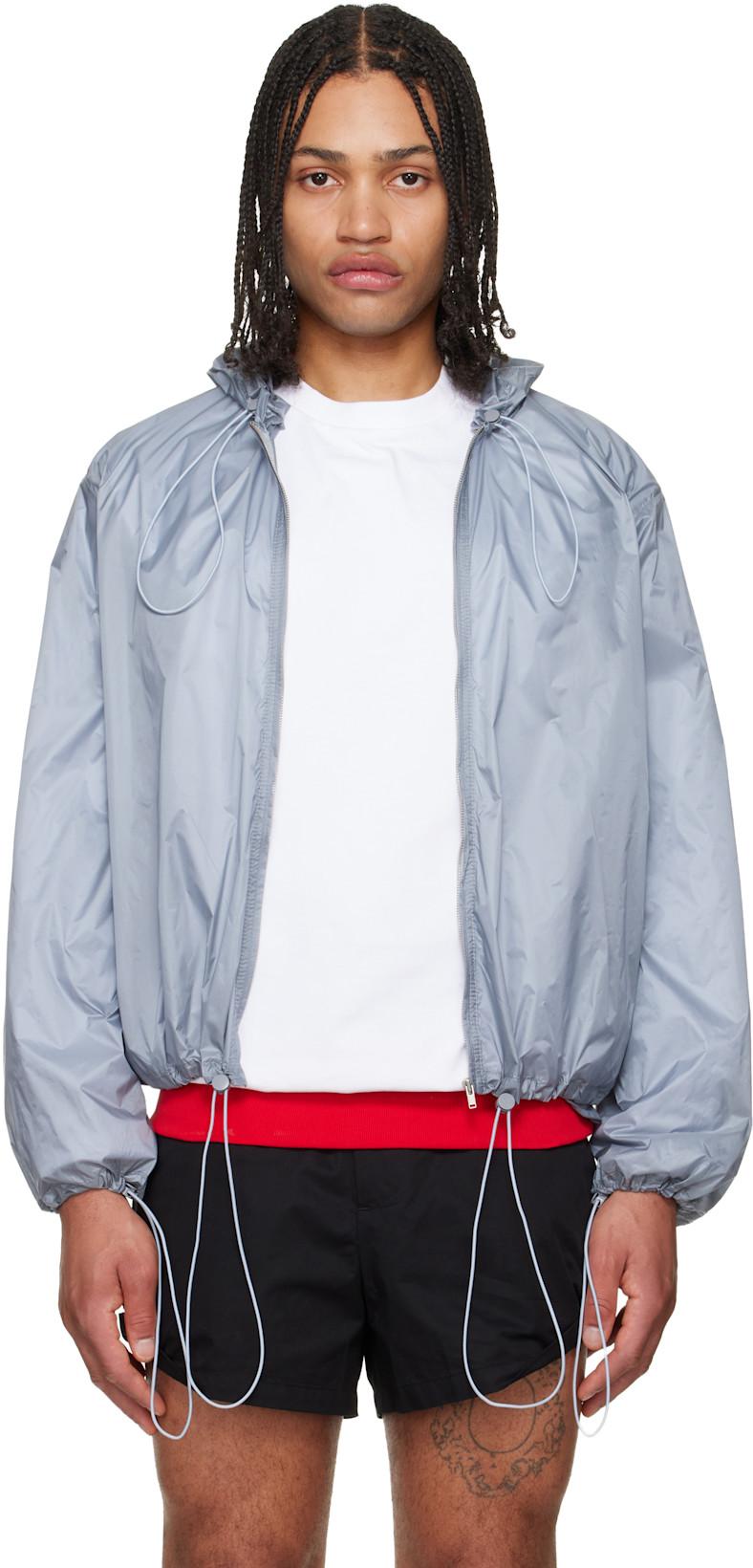 Gray Light-Weight Cord Jacket by LII