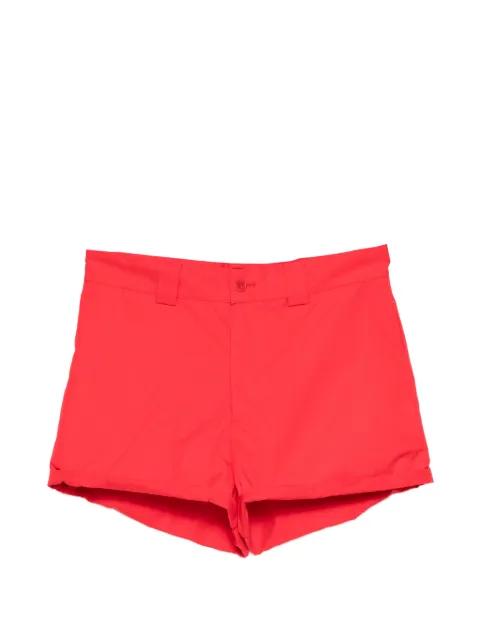 belt-loops button-fastening shorts by LII