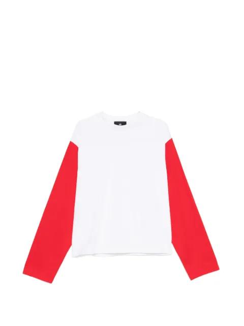 colour-block long-sleeve T-shirt by LII