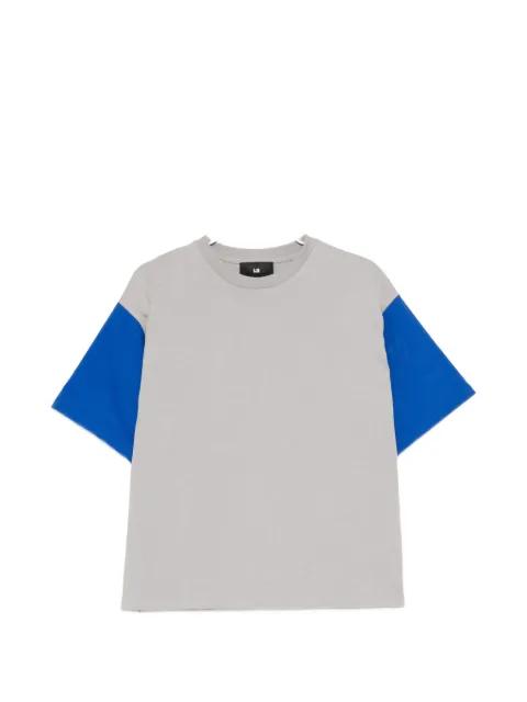 colour-block short-sleeve T-shirt by LII