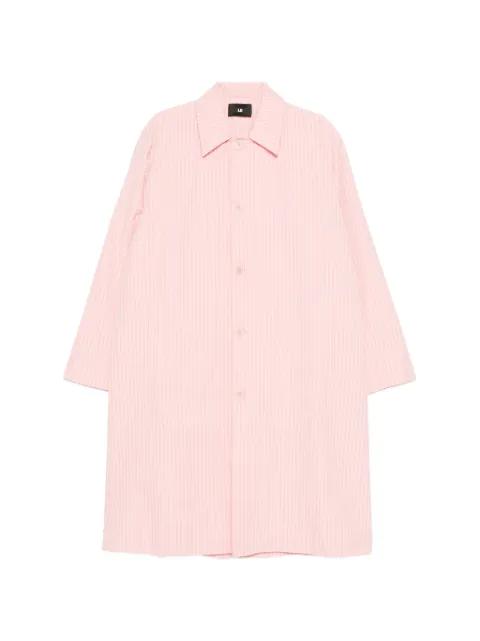 striped seersucker coat by LII