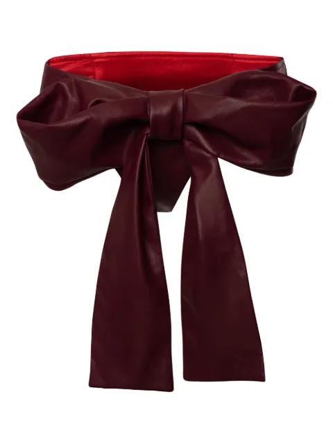 bow-detail mini shorts by LIKA