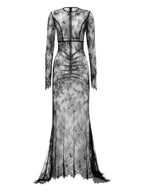 lace long-sleeve maxi dress by LIKA