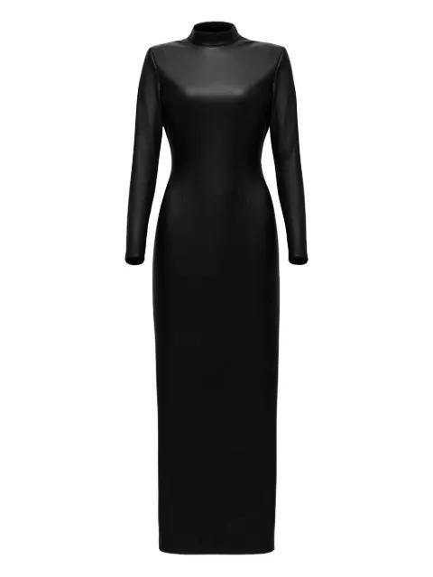 lace-up backless maxi dress by LIKA