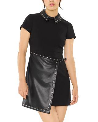 Elia Faux Leather Dress by LIKELY