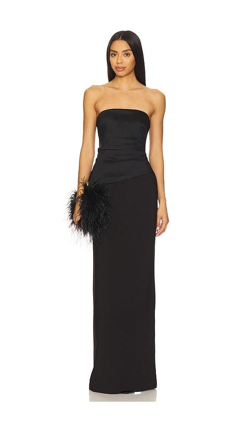 LIKELY Evie Gown in Black by LIKELY