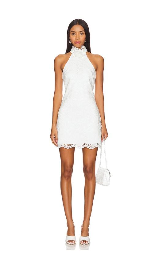 LIKELY Tallie Dress in White by LIKELY