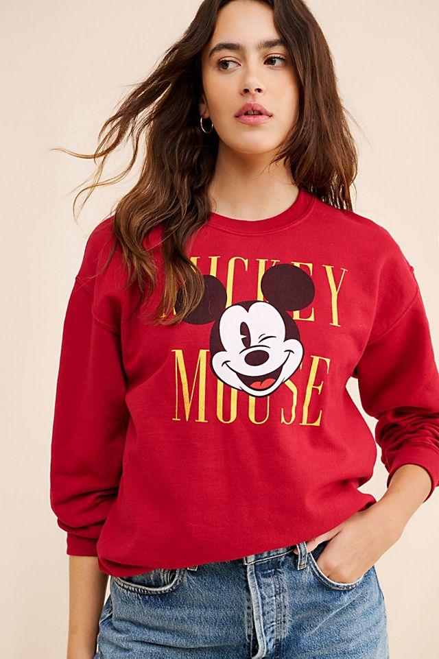 Mad Engine Mickey Mouse Sweatshirt by LILI SIDONIO | FREE PEOPLE