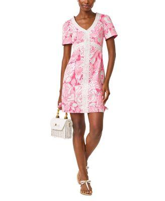 Evita Short Sleeve Shift Dress by LILLY PULITZER