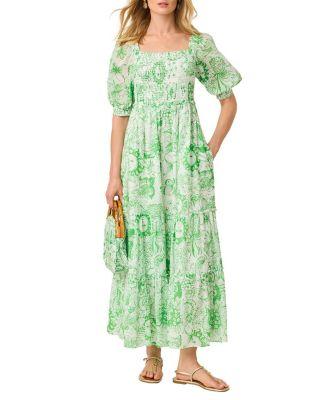 Hadly Short Sleeve Smocked Dress by LILLY PULITZER