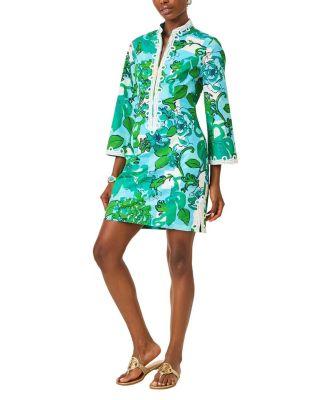 Shealyn 3/4 Sleeve Stretch Cotton Dress by LILLY PULITZER
