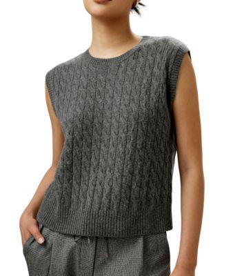 Baby Cashmere Sweater Vest by LILYSILK