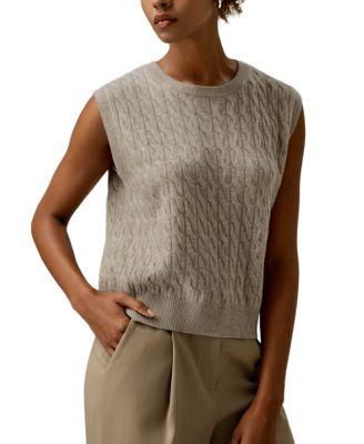 Baby Cashmere Sweater Vest by LILYSILK