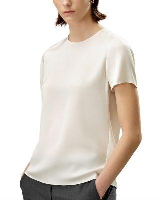 Basic Silk T-Shirt by LILYSILK