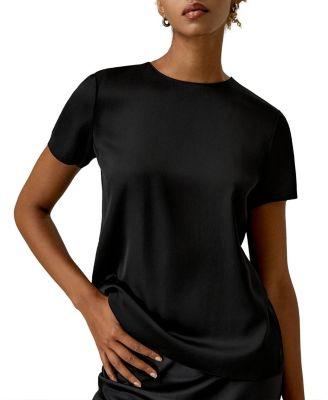 Basic Silk T-Shirt by LILYSILK