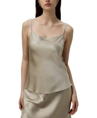 Double-Faced Silk Charmeuse Camisole by LILYSILK