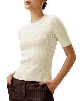 Essential Silk Knit Top by LILYSILK
