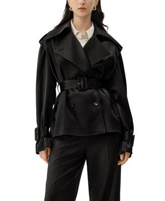 Serica Mid Length Trench Coat by LILYSILK