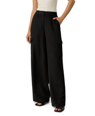 Silk Crepe Cargo Pant by LILYSILK
