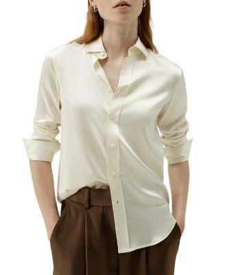 Tailored Silk Shirt by LILYSILK