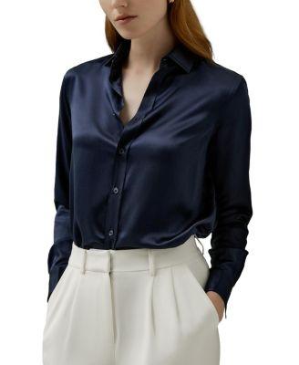Tailored Silk Shirt by LILYSILK