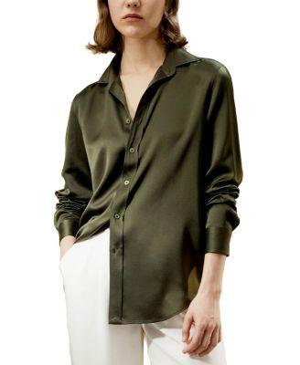 Tailored Silk Shirt by LILYSILK