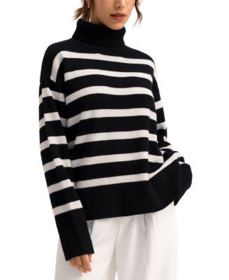 Tarra Stripe Sweater by LILYSILK