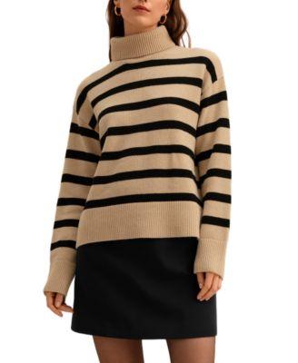 Tarra Stripe Sweater by LILYSILK