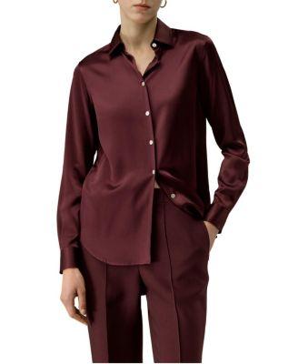 Timeless Silk Charmeuse Shirt by LILYSILK