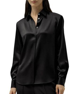 X Lydia Tomlinson Bianca Shirt by LILYSILK