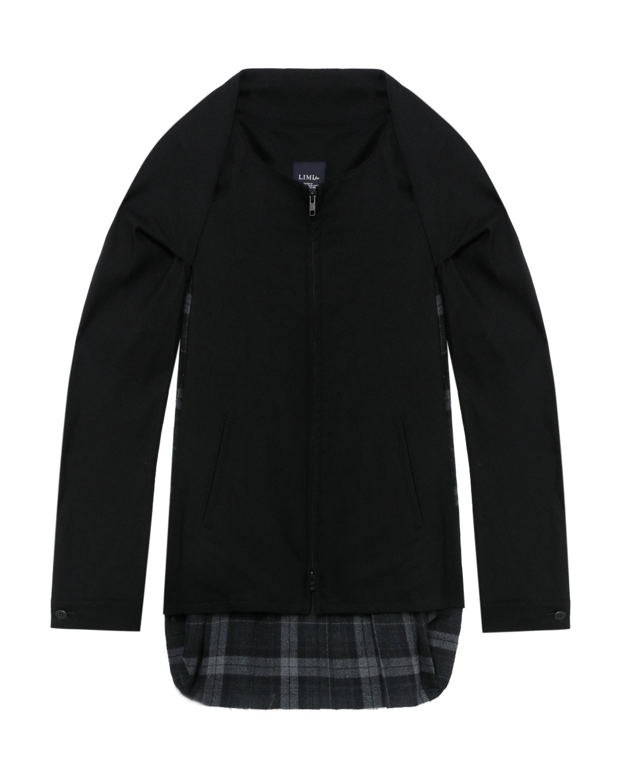 Layered zip-up jacket by LIMI FEU