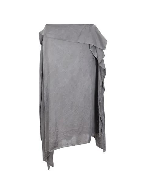 asymmetric draped skirt by LIMI FEU