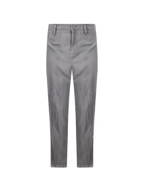 slit-detail slim-fit trousers by LIMI FEU
