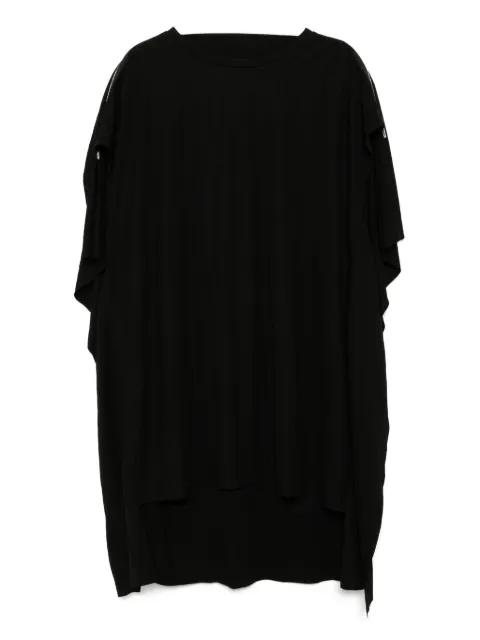 smooth square zip dress by LIMI FEU