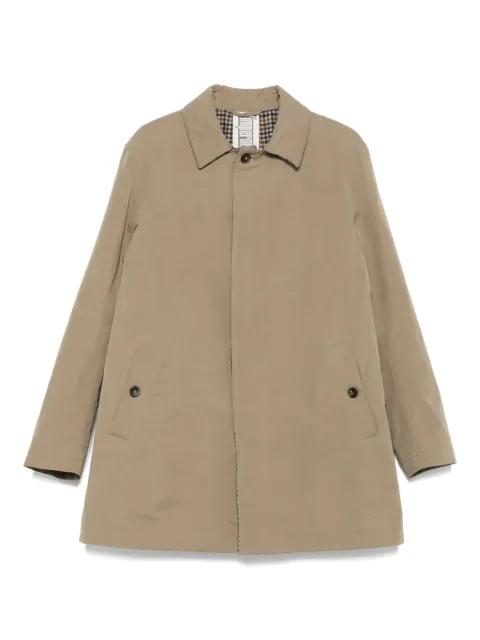 point-collar single-breasted jacket by L'IMPERMEABILE