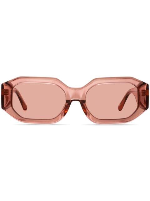 Blake oval-lenses sunglasses by LINDA FARROW