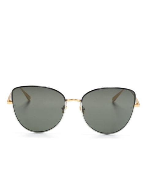 Eloise oversize-frame sunglasses by LINDA FARROW