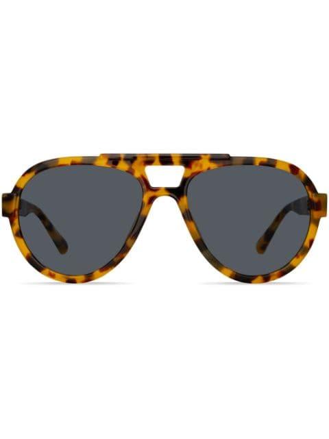 Jurgen navigator-frame sunglasses by LINDA FARROW