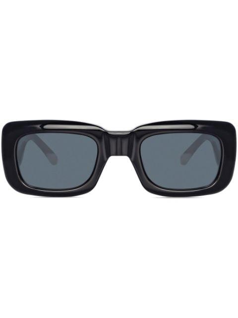 Marfa rectangle-frame sunglasses by LINDA FARROW