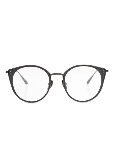 Neusa Oval glasses by LINDA FARROW
