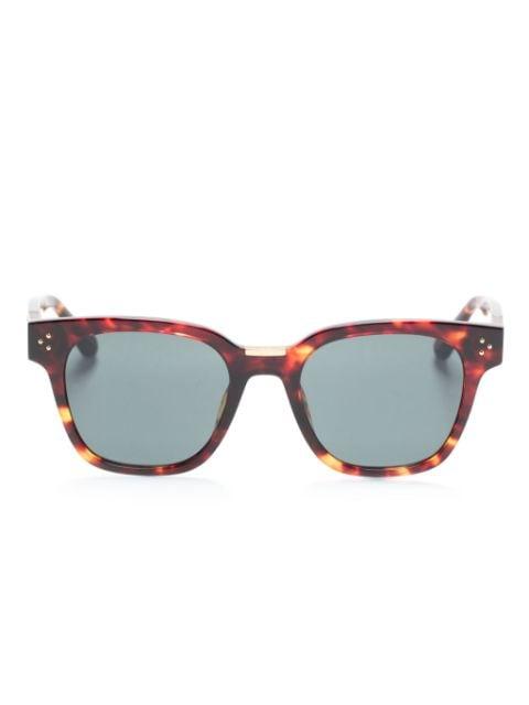 Sanchez rectangle-frame sunglasses by LINDA FARROW