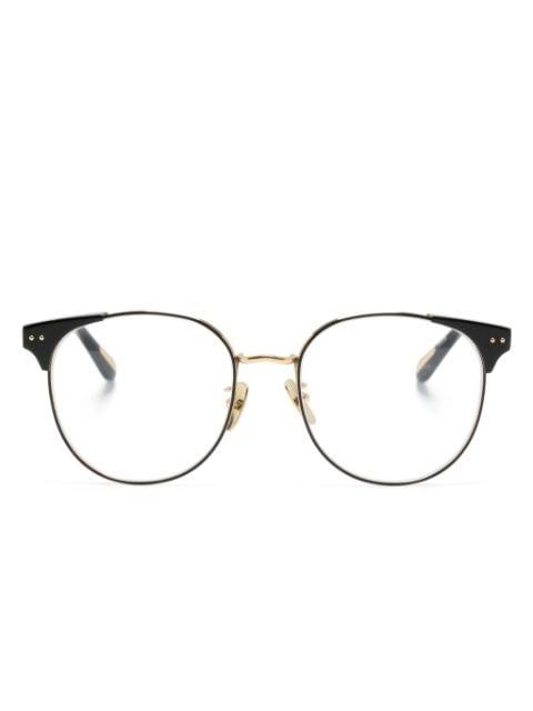Spence round-frame glasses by LINDA FARROW